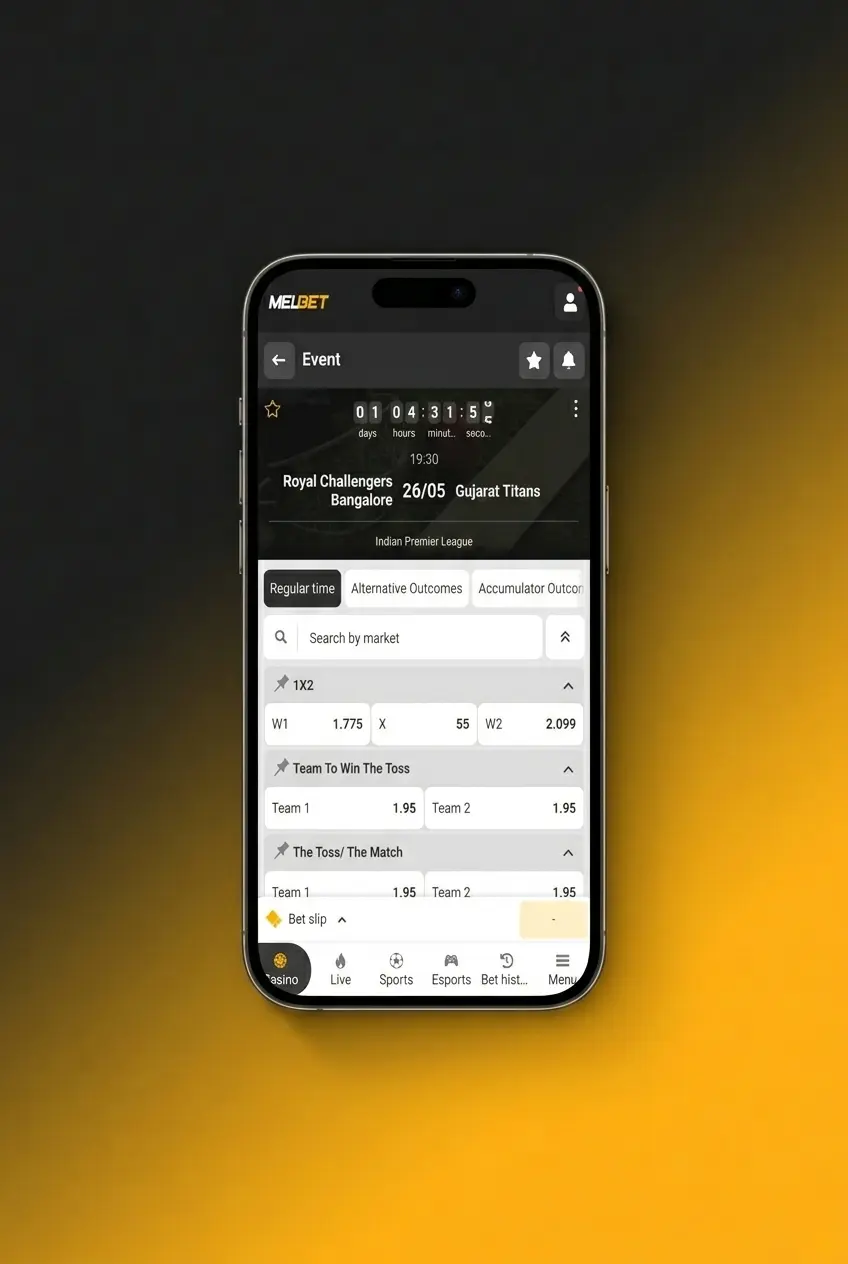 Step-by-step guide on how to place a bet at Melbet, from login to confirming your wager on sports events