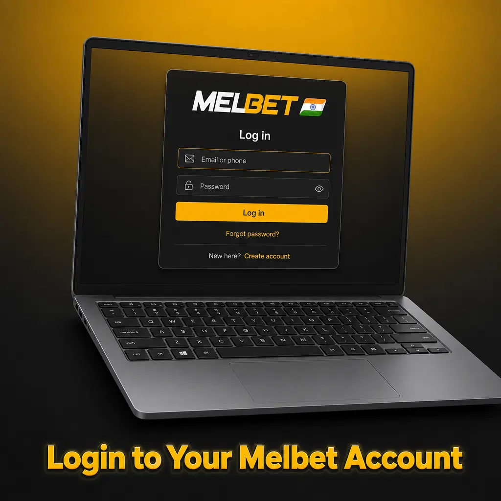 Melbet login page showing account sign-in form with email, phone, and social login options for quick access