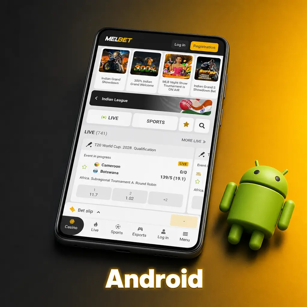 Melbet Android APK download and installation guide for devices running Android 5.0 or higher