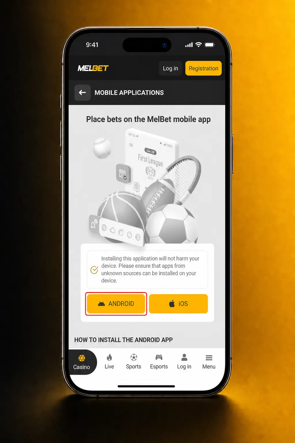 Step-by-step guide to download and install Melbet APK on Android device to play Aviator casino game