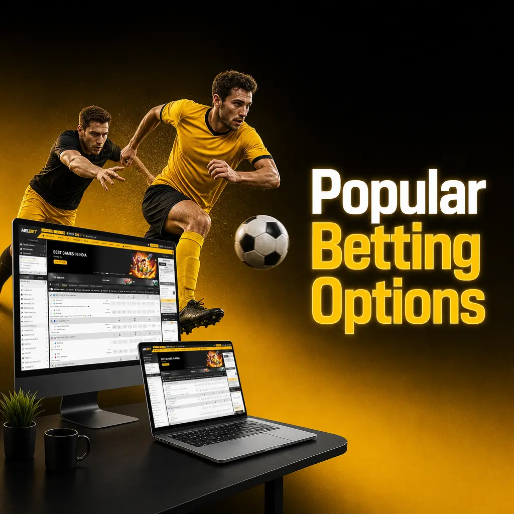 Melbet betting options including live betting, multi-live accumulators, and pre-match markets across 70+ sports