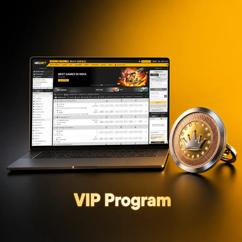 Melbet VIP loyalty programme rewards players with points redeemable for free bets, bonus funds, and exclusive perks
