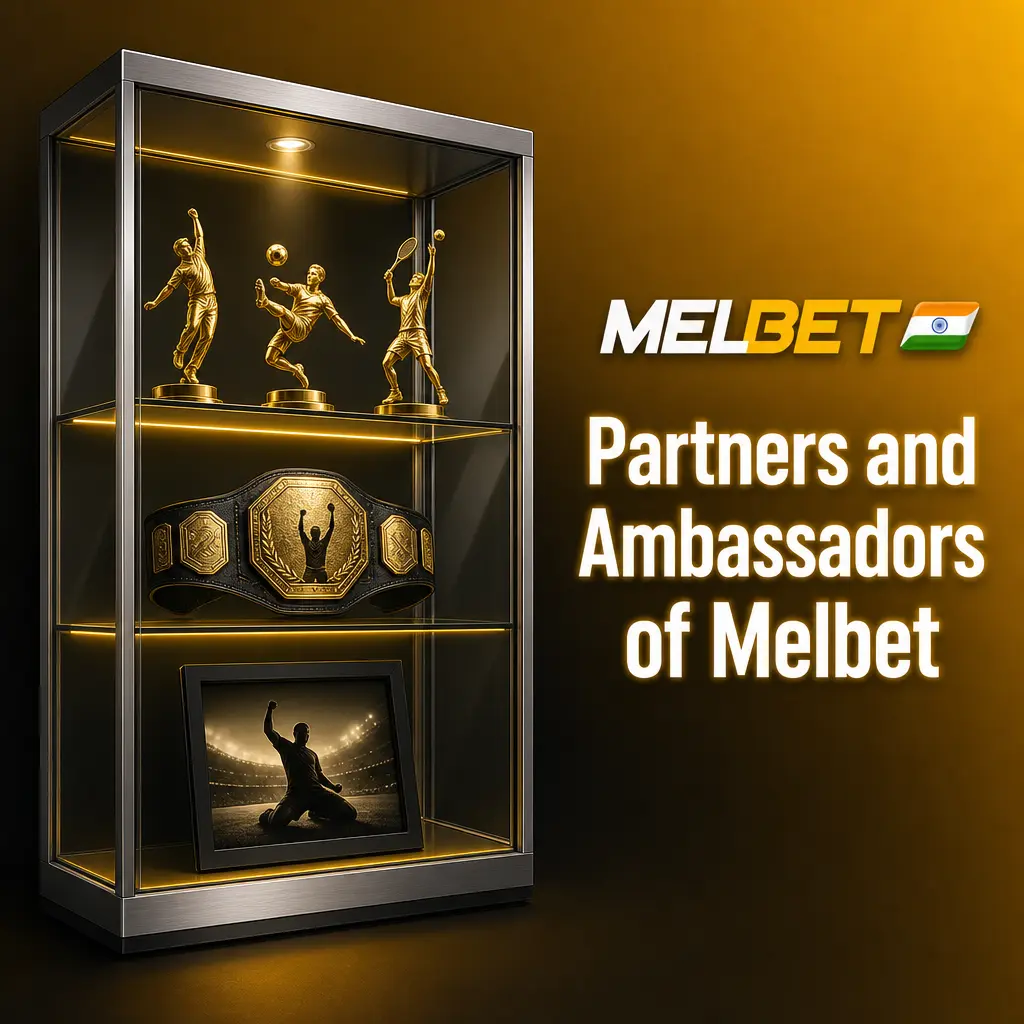 Melbet brand ambassadors Rohit Sharma, Hardik Pandya, Shubman Gill, Ravi Bishnoi, and Rinku Singh promoting the platform