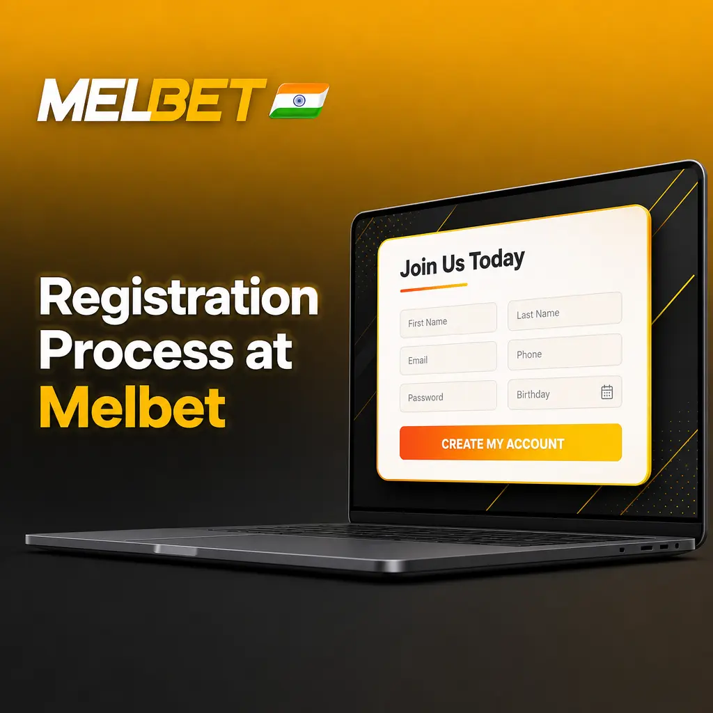 Step-by-step Melbet registration process to claim 150% welcome bonus up to 40,000 INR in India